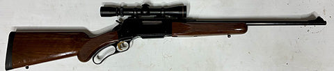 Browning blr in 243 well setup with steel mounts and Leupold scope comes with 2x magazines. Few small marks on stock stops this from being excellent