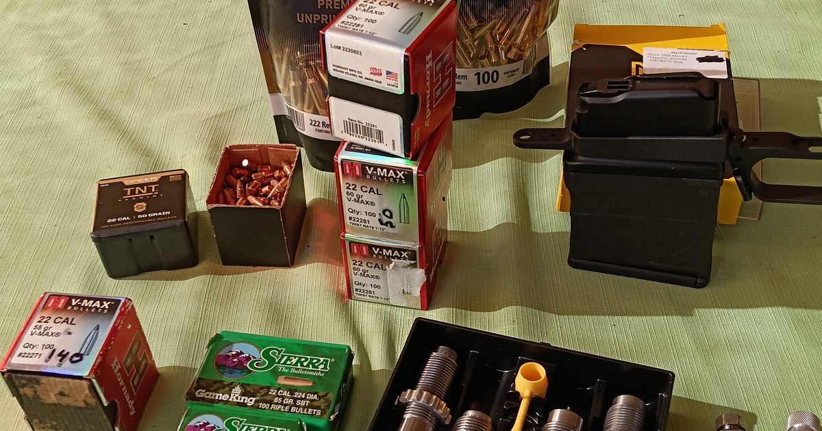 Bullets, Lee Loaders & Unprimed cases