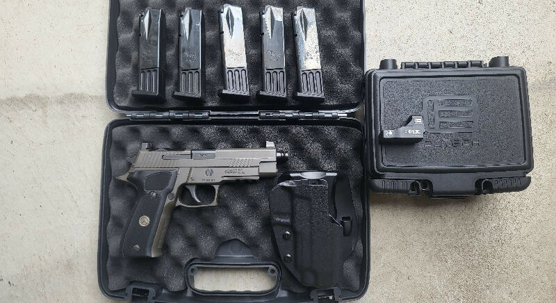 Sig Sauer Legion P226 Optic Ready, DA / SA 9mm, 5 X 10 Round Mags