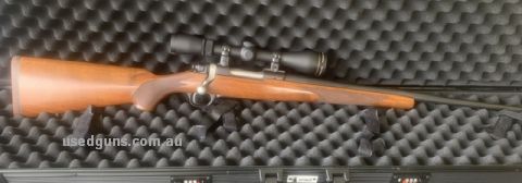 This Ruger .204 has had about 100 shots through it and would be in excellent condition apart a from very faint mark on the forearm. For a WA buyer I have factor