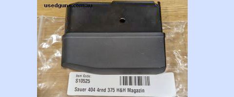 New Sauer 404 375 H&H 4 round magazine. Never been used.