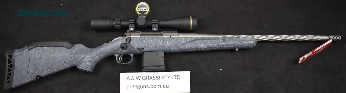 RUGER GEN 11 .223 REM + LEUPOLD PACKAGE...NEW!!