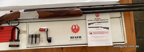 This gun is pristine and has very rarely left the safe, it comes in its original box complete with the manual ,Ruger lock and a packet of grease.The timber and 