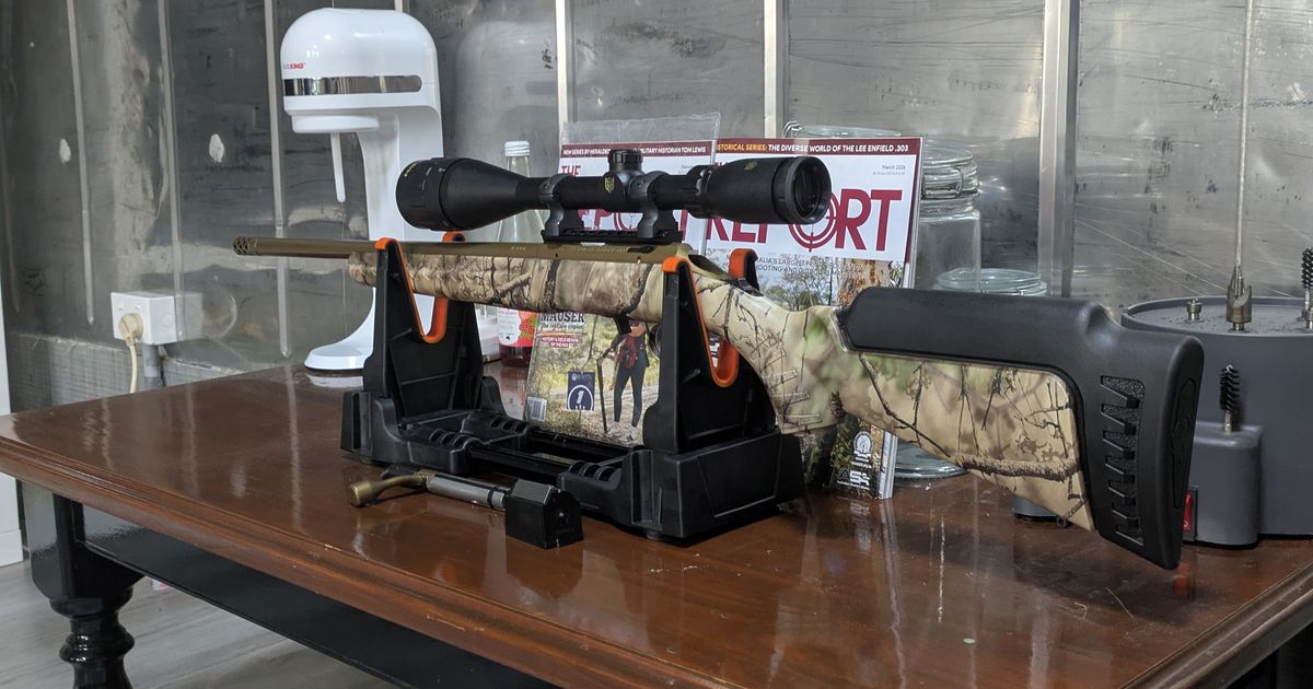 17hmr Ruger American GO WILD with scope