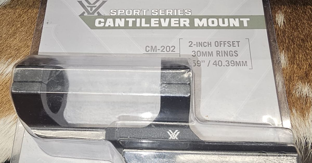Meopta Optika6 MeoPro 3-18x56 RD SFP and Scope Mount