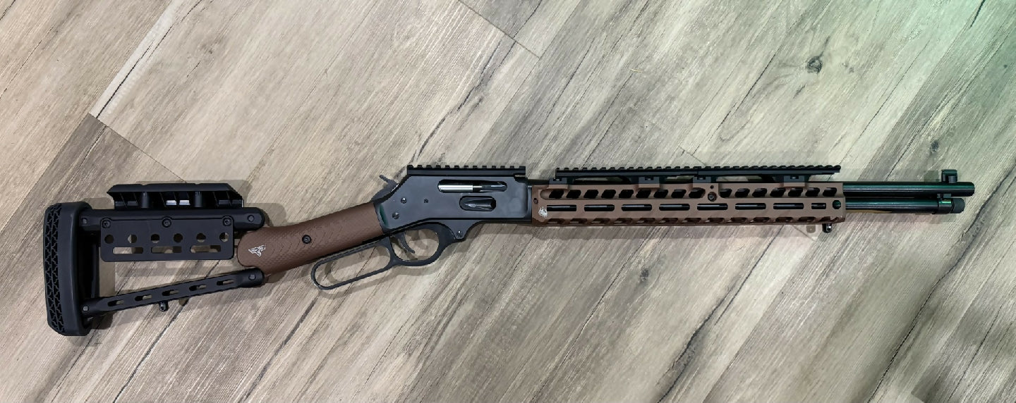 For Sale is my Henry 30-30 IN RANGER POINT CHASIS. thsi gun was bought new from cleavers taken to the range once fired 20 rounds and has sat in my safe for 3 mo