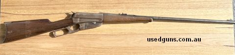 Winchester 1895 in 303 British built in 1902. For 122 years young its going well. good bore, aged metal and timber. Still a beautiful rifle. Buyer to pay transf