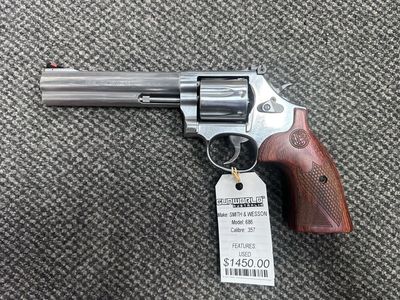 Used Smith & Wesson 686 Revolver .357Mag 7Rnd