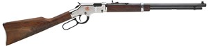 HENRY
H004AB
THE AMERICAN BEAUTY
22LR, 16 SHOT
20" OCTAGONAL BARREL
ENGRAVED WITH ROSE GOLD INLAY
WALNUT STOCK & FOREND
SEMI BUCK HORN SIGHTS

NEW $1895