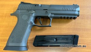 Sig Sauer X5 Legion 9mm cat H Handgun. Is in excellent condition. Comes cased with 2 magazines and would suit a new buyer