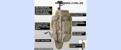 This bag has only been used twice for pack matches and is in brand new condition. The Operator‚Äö√ë¬¢ is the ultimate scout/sniper pack coming in at 4700 cubic 