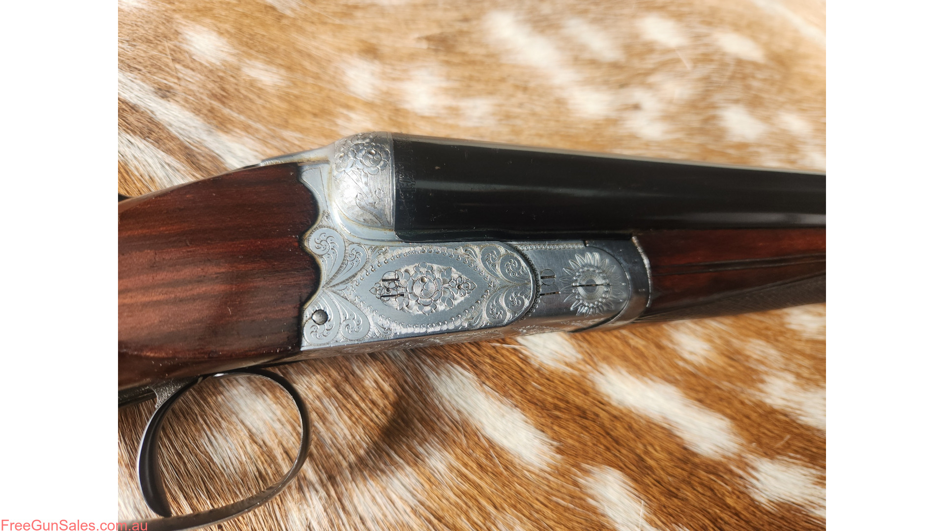 BREDA Field Hammerless 12G SxS shotgun 27inch barrels extra full/full choke