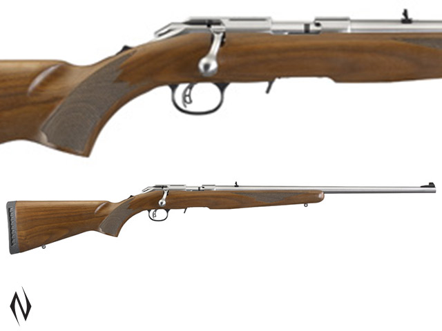 RUGER AMERICAN RIMFIRE STAINLESS WALNUT