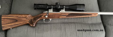 Safe queen. Sako 85 varmint . Set factory trigger . Lucky to have fired 50 rounds.