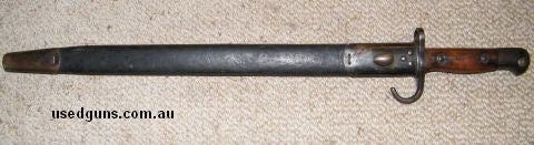 Bayonet P1907 Hook Quillion ENF 12/09. Stamped Pomel SA 2016 (south aust) and double broad arrow (Gov sold out of service) Scab tear drop stud. more pics on req