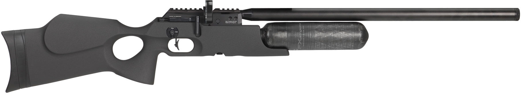 FX CROWN MK2 SYNTHETIC (CARBON FIBRE BOTTLE) PCP AIR RIFLE