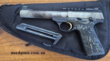 Great little gun, fired approx 900 rounds, picatinny rail and fibre optic sight, 5.5 inch barrel, buyer to pay freight negotiable.