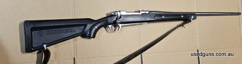 Paddle stock Ruger M77 in 222 Rem, very accurate rifle, hasn't don't much work at all, Stock in great condition and all original - no holes drilled. Fitted with