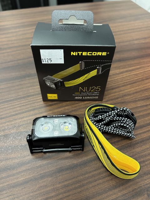 NITECORE NU25 HEADLAMP 400 LUMENS