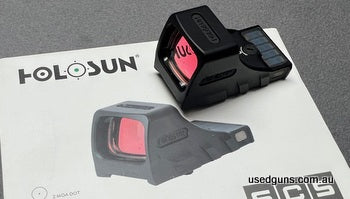 New model, just landed. Holosun SCS (Solar Charging Sight) for Walther PDP. $15 POst Australia Wide. The SCS-PDP-GR (Solar Charging Sight) is designed for Walth