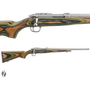 RUGER
7717VHZ
77/17 STAINLESS VARMINT LAMINATED
17HORNET 6 SHOT
LAMINATE STOCK
STAINLESS STEEL BARREL
NEW $2215