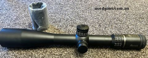 In mint condition is my Burris XTRII 5-25x50 scope. SCR Mil Reticle. It is the illuminated version. Front focal plane (FFP). 34mm tube. This is an elite scope. 