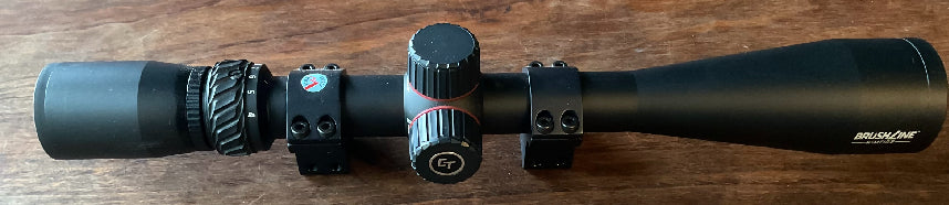 Very nice scope in great condition with sportsmatch rings to suit rimfire dovetail. Postage extra
