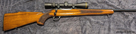 Sako AII , Done very little work, I've put less than 50 rounds through it in the past 3 years. Selling to fund another rifle.