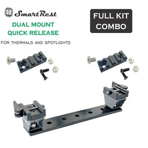 EAGLE EYE
SRDQR + SRTWR
DUAL QR REST
WITH TWO PIC RAIL MOUNTS

NEW $149