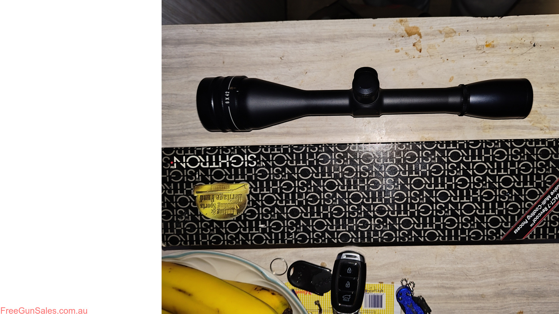 Sightron SII Rifle Scope 6-24x 42mm Noble Park