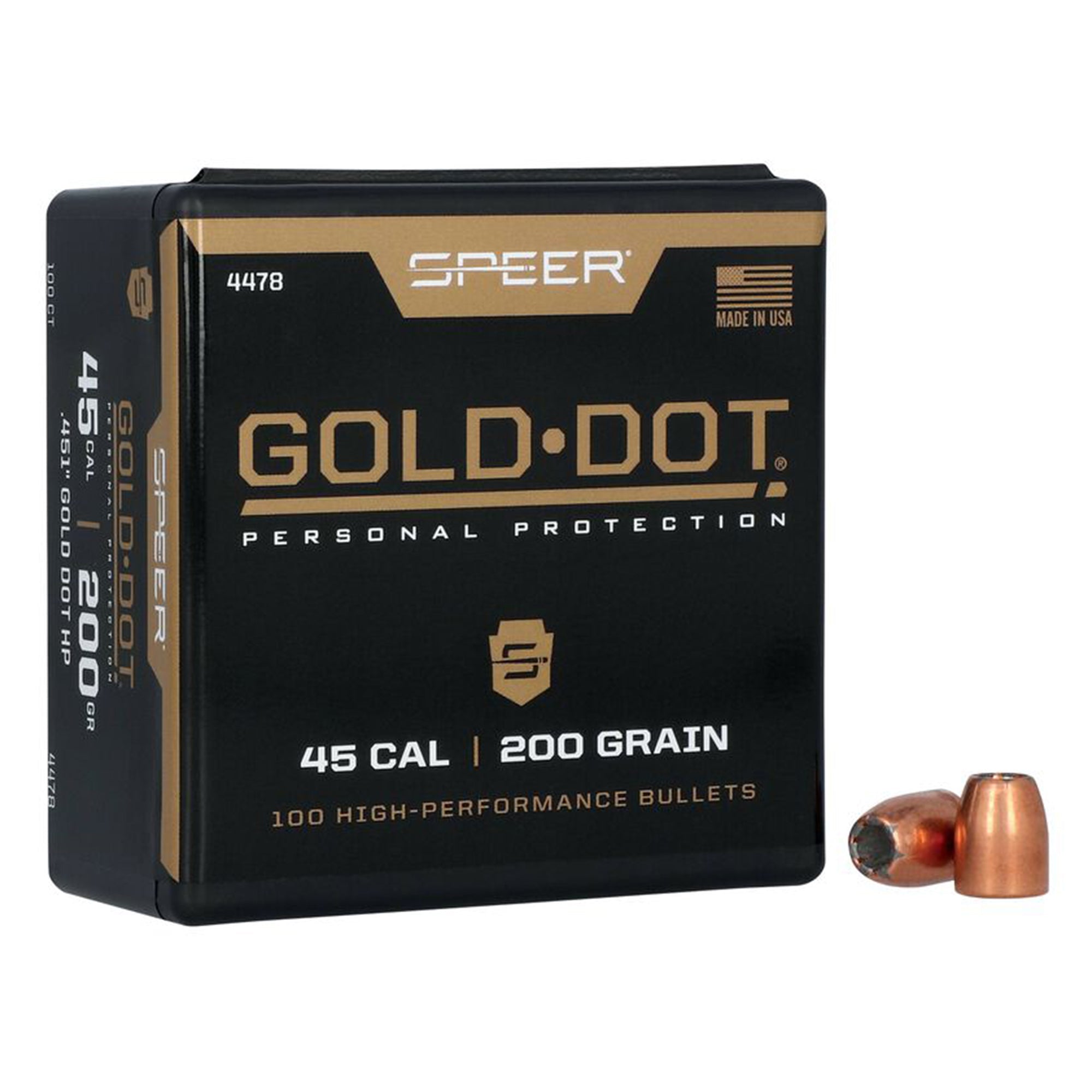 45 Cal 200gr GDHP