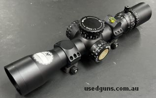 Atacr 4-16x42 Tremor3 reticle. Comes with box and all accessories Comes with 6 screw rings and bubble level.  Well below retail price. save hundreds