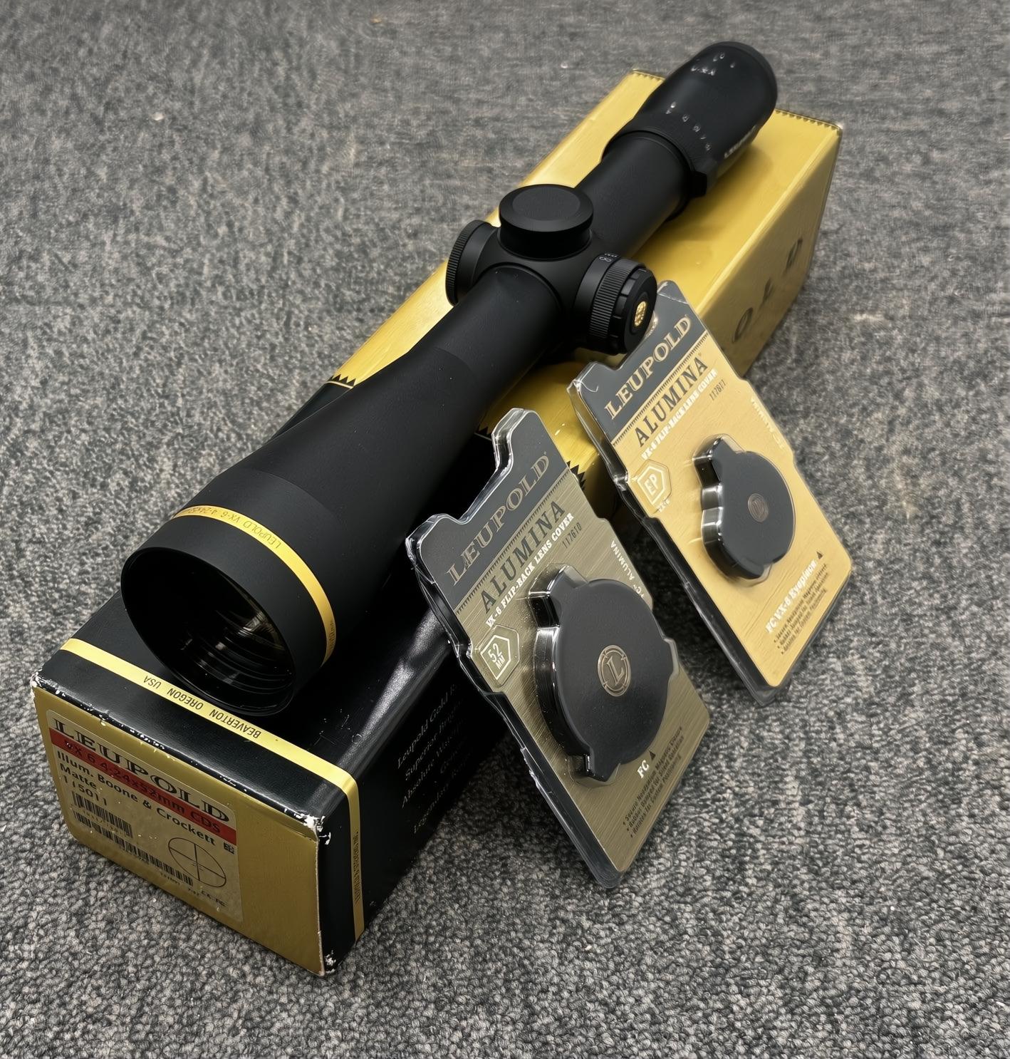 Pre-Owned | Leupold VX-6 4-24x52mm CDS Illum Boone & Crockett