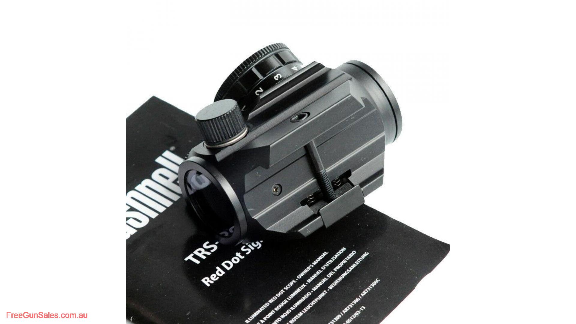 Bushnell Trophy TRS 1x25 Red Dot Sight 3 MOA with Picatinny Mount 731303 Wollongong