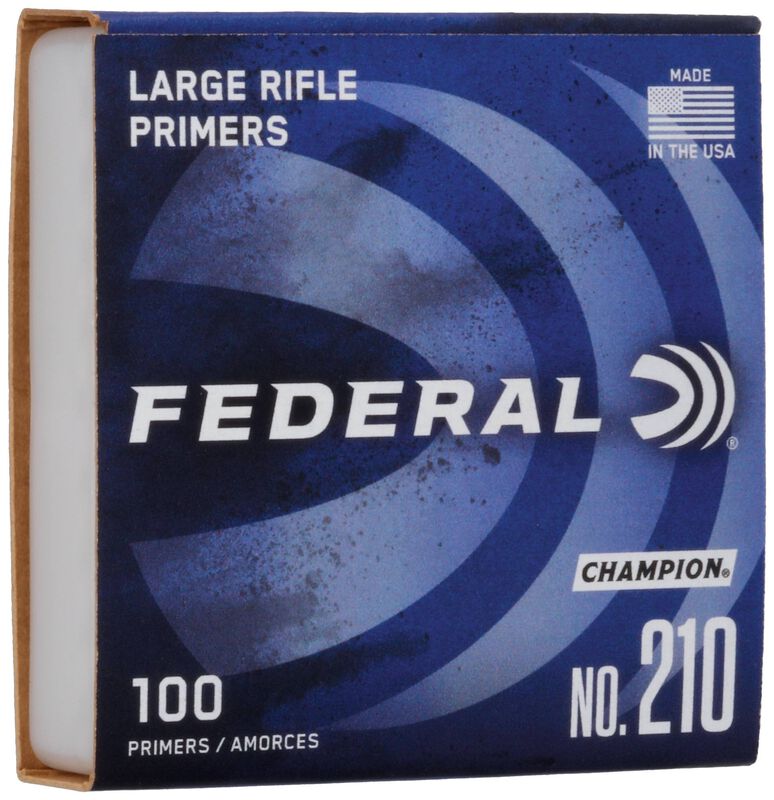 FEDERAL PRIMER 210 LARGE RIFLE (1000PK)
