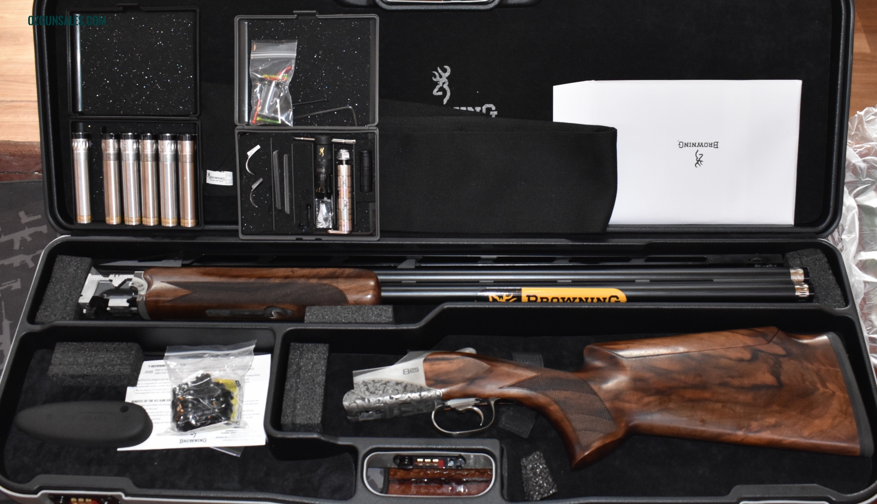 BROWNING B825 PRO TRAP 12 GAUGE O/U NEW