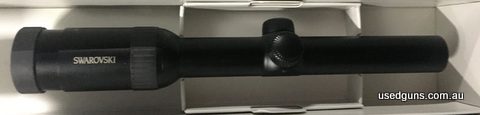 Presents as new, 4A reticle. Extended eye relief, 30mm tube