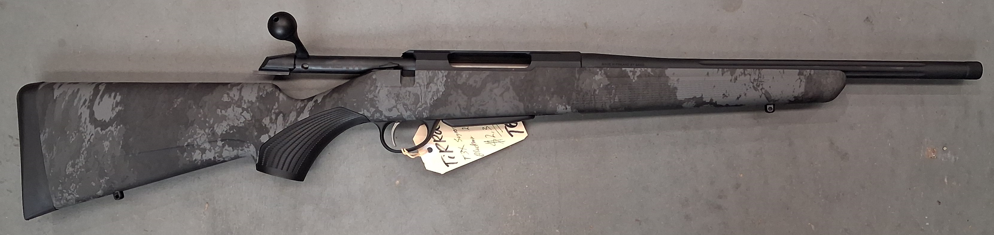 Tikka T3X Superlite Blackout 16.5" 223Rem - New