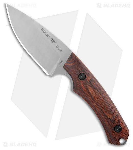 BUCK ALPHA HUNTER WALNUT 9.21CM BLADE