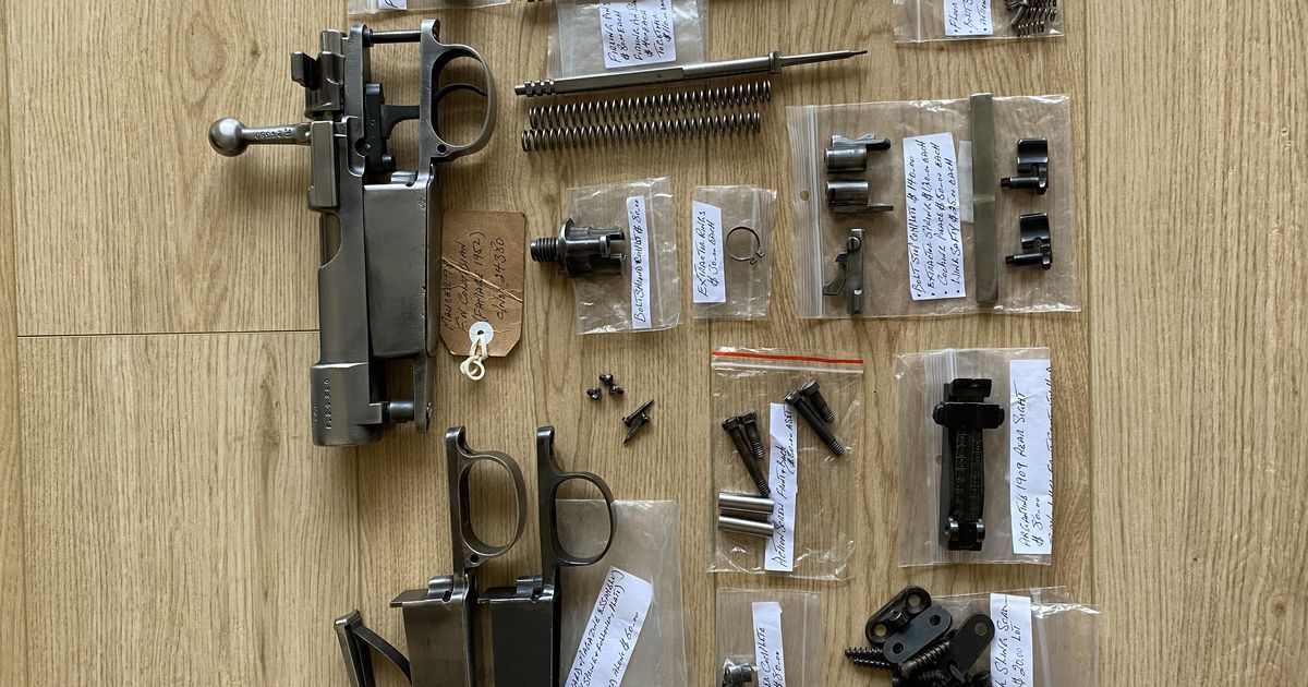 98 Mauser Action and Bits