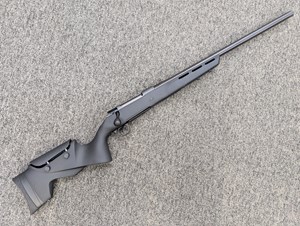 SAUER
S100CXTV223
S100 PANTERA
223REM
4 SHOT
DETACHABLE MAGAZINE
24 INCH VARMINT BARREL
1 IN 10 INCH TWIST
CLASSIC BLUED FINISH
ADJUSTABLE BLACK FINISHED STOCK
TACTICAL BOLT HANDLE

SPECIAL NEW $1295