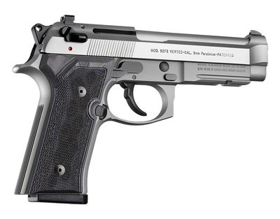 Hogue Beretta M9A3 Vertec Panels Checkered G10 G-Mascus Black-Grey