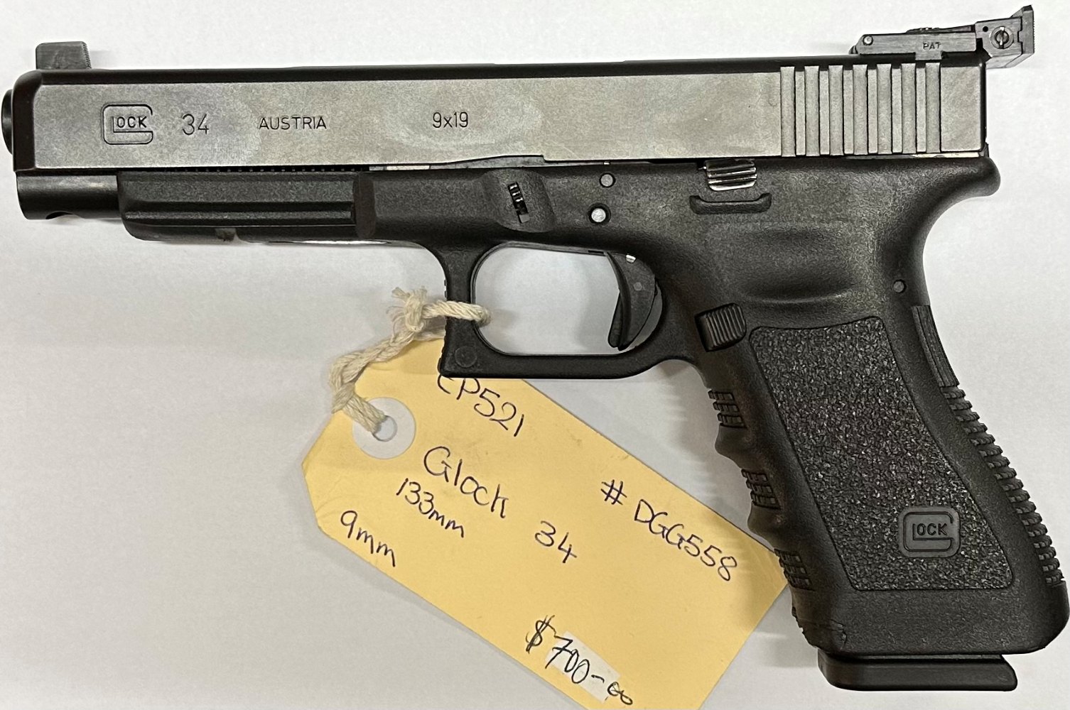 Glock 34 9MM EP521 DGG558 F00003552