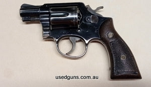 Collector interest gun has been carried a lot in a previous life so the alloy frame is showing quite a bit of holster ware but mechanically gun is fine. Price i