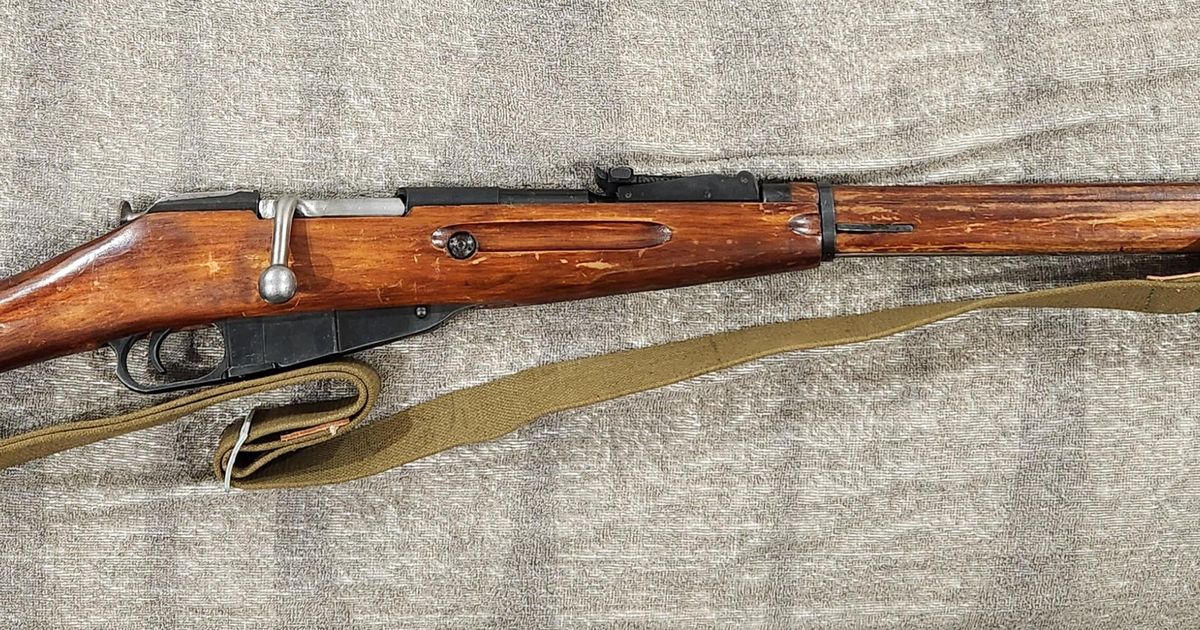 Mosin Nagant M91/30 bent bolt