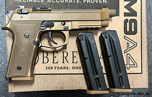 3 only. Reduced form $2490 to clear. Beretta M9A4 semi auto 9mm. Comes cased with 3 mags. $30 Post to your dealer Australia Wide (WA $75 Perth Only). 2 month la