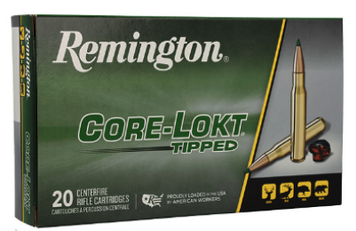 REMINGTON 243 WIN 95GR CORE LOKT TIPPED
