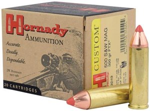 HORNADY
H9249
CUSTOM
500 S&W, 300GR, EVOLUTION
POLYMER TIPPED
AMMUNITION

$139 /PER 20
$625.50 /PER 100