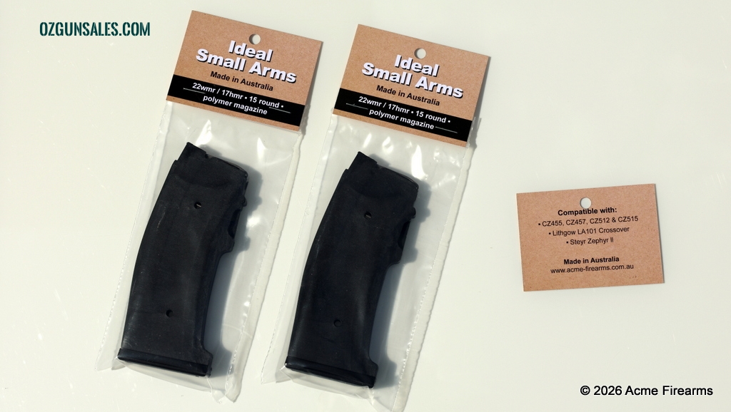 Ideal Small Arms 17hmr/22wmr 15 capacity magazine