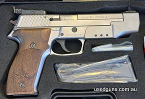 An excellent condition Sig P226S comes with two 10x9mm mags in original carry box. Only used less than 100x rounds per year.